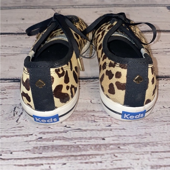 kate spade Leopard Print Sneakers NWOT - Picture 5 of 10